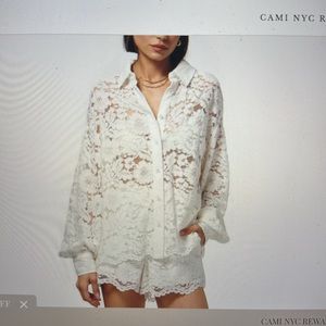 Cami Belkis lace top NWT